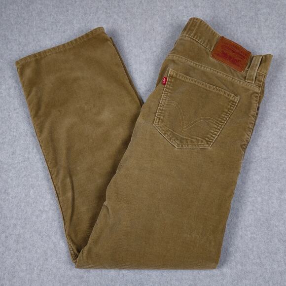Levi's Other - Levi's 549 Pants Mens Size 36x32 Tan Corduroy Low Loose